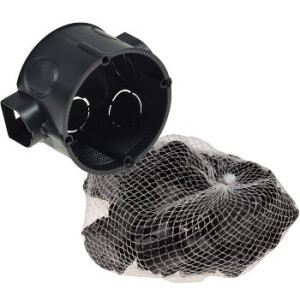 UP-Schalterdose Ø 60x41mm, 25er Pack schwarz