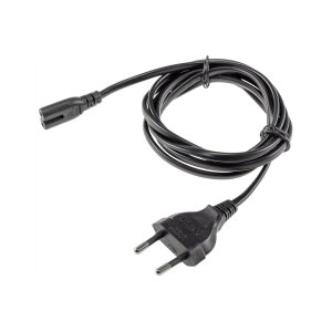 Netzkabel Eurostecker > Doppelnutstecker H03VVH2-F2G,...