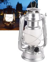 LED Camping Laterne "CT-CL Silver" ØxH...