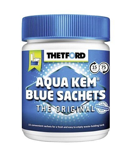 Toilettenbeutel THETFORD Aqua Kem Sachets Dose 0,375 kg / 15 Beutel