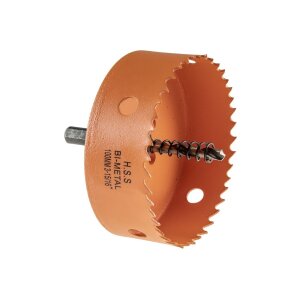 Lochsäge HSS Bi-Metall Ø100mm Sechskant...