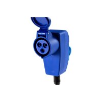 CEE Adapter auf Schutzkontakt-Stecker 230V, H07RNF 3G2,5, 1,5m Kabel