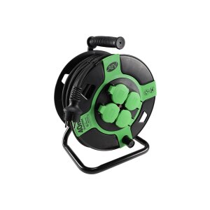 Kunststoff-Kabeltrommel, 40m Kabel, IP44 H05RR-F...