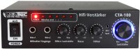 HiFi-Verstärker "CTA-100" 100W, schwarz 1x Line In, Betrieb 12V o. 230V