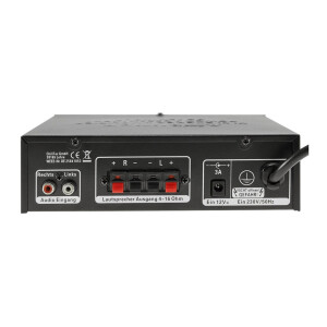Kopie von Bluetooth Receiver m. 4-Kanal Verstärker 4/8Ohm, 4x15W, 12V/4A, 3,5mm AUX-In #1