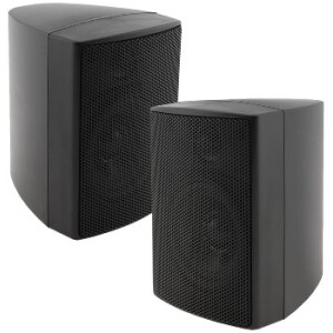 Satelliten Lautsprecher "CTB-40B" Paar 40W, 8Ohm, 130x95x115mm, schwarz