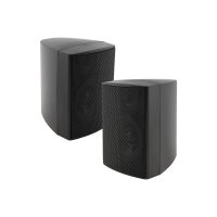 Satelliten Lautsprecher "CTB-40B" Paar 40W, 8Ohm, 130x95x115mm, schwarz