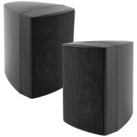 Satelliten Lautsprecher "CTB-40B" Paar 40W, 8Ohm, 130x95x115mm, schwarz