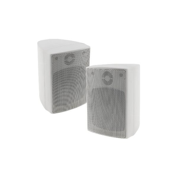 Satelliten Lautsprecher "CTB-40W" Paar 40W, 8Ohm, 130x95x115mm, weiß