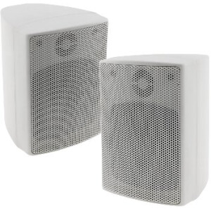 Satelliten Lautsprecher "CTB-40W" Paar 40W, 8Ohm, 130x95x115mm, weiß
