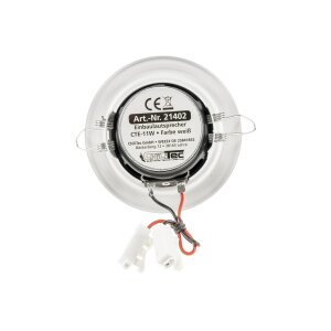 Einbaulautsprecher "CTE-11w", weiß Ø 106mm, 45 Watt, 8 Ohm