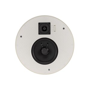 Einbaulautsprecher "CTE-26R", rund, weiß 2-Wege, Ø 25,5cm, 120 Watt