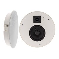 Einbaulautsprecher "CTE-26R", rund, weiß 2-Wege, Ø 25,5cm, 120 Watt