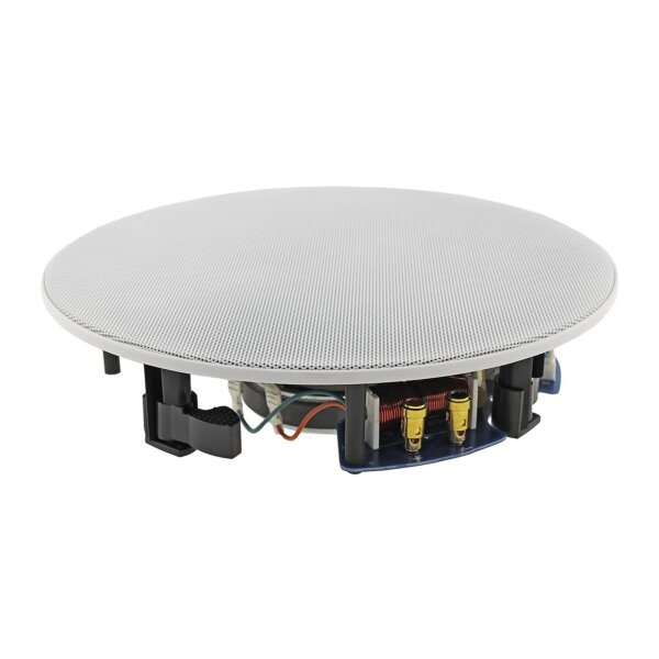 Einbaulautsprecher "CTE-30W ", 2-Wege 80W, 8Ohm, 234x67mm, Rund, weiß