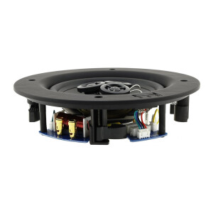 Einbaulautsprecher "CTE-30W ", 2-Wege 80W, 8Ohm, 234x67mm, Rund, weiß