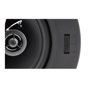 Einbaulautsprecher "CTE-30W ", 2-Wege 80W, 8Ohm, 234x67mm, Rund, weiß