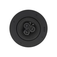 Einbaulautsprecher "CTE-30W ", 2-Wege 80W, 8Ohm, 234x67mm, Rund, weiß