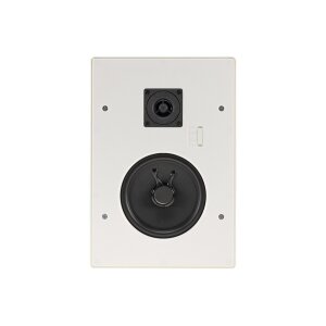 Einbaulautsprecher "CTE-34E",eckig, weiß 2-Wege, 287x197mm, 120 Watt