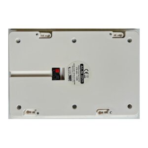 Einbaulautsprecher "CTE-34E",eckig, weiß 2-Wege, 287x197mm, 120 Watt