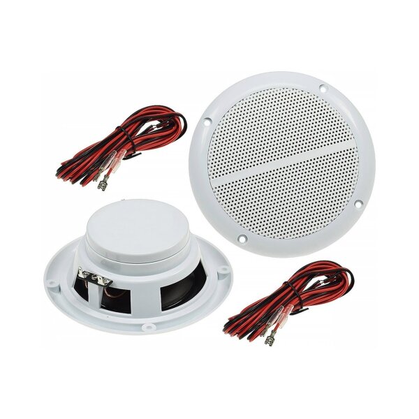 Wasserfeste Außen-Lautsprecher "CT-50" 8 Ohm, 5", 80W, 100Hz-20KHz, PAAR