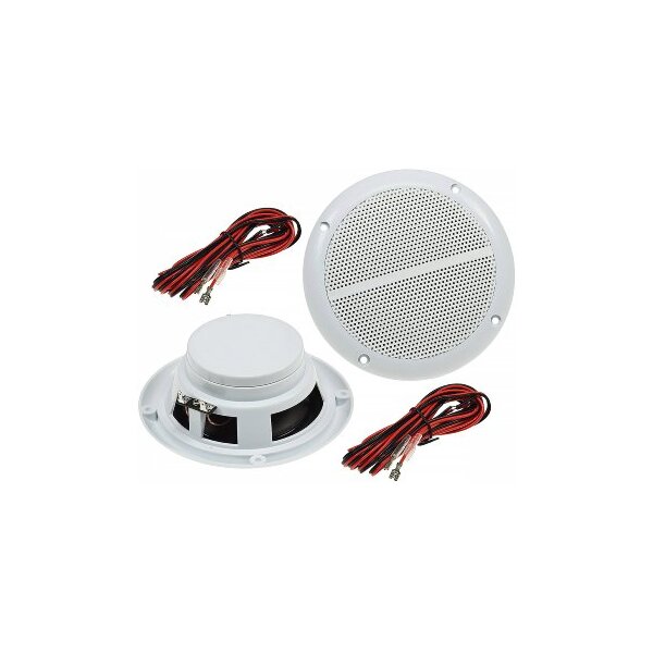 Wasserfeste Außen-Lautsprecher "CT-50" 8 Ohm, 5", 80W, 100Hz-20KHz, PAAR