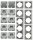 DELPHI Steckdose Schalter Unterputz Komplett Set 2x Wechselschalter Rahmen 8x Steckdosen mit erhöhtem Berührungsschutz Grau Silber