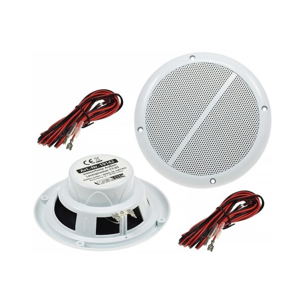 Wasserfeste Außen-Lautsprecher "CT-65" 8 Ohm, 6,5", 100W, 80Hz-20KHz, PAAR