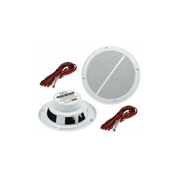 Wasserfeste Außen-Lautsprecher "CT-65" 8 Ohm, 6,5", 100W, 80Hz-20KHz, PAAR
