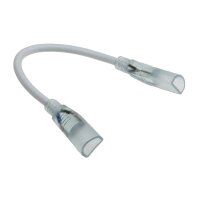 Verbinder für 230V LED Stripes, IP44 auch für 90° Montage geeignet