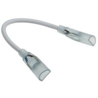Verbinder für 230V LED Stripes, IP44 auch für 90° Montage geeignet