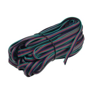 RGB LED-Stripes Anschlusskabel 20m-Ring, 4-adrig...