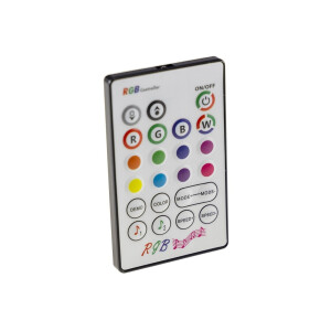RGB LED-Stripe Set 3,5m + MiniController Farbwechsel, IR-FB + App-Control, IP20
