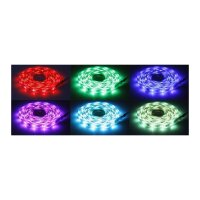 RGB LED-Stripe Set 3,5m + MiniController Farbwechsel, IR-FB + App-Control, IP20
