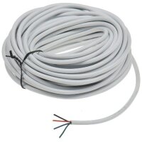 RGB LED-Stripes Kabel 10m – 4-adrig rund, für 12V RGB LED-Anwendungen