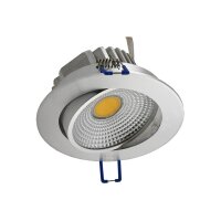 LED-Einbauleuchte "Flat-32dim" warmweiß 80x32mm, 5W, 590lm, Edelstahl gebürstet