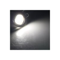 LED-Einbauleuchte "Flat-32" neutralweiß 80x32mm, 5W, 590lm, Edelstahl gebürstet