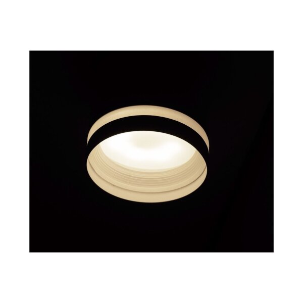 Aufbauleuchte "DS-53" für GX53 Leuchtmittel, Weiß matt