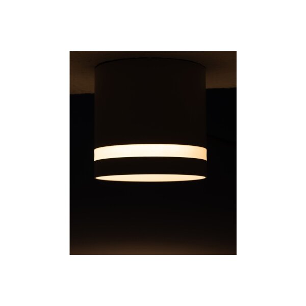 Aufbauleuchte "DS-53" für GX53 Leuchtmittel, Weiß matt