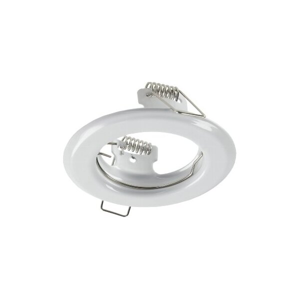 Decken-Einbaustrahler "SR80" weiß starr, Ø80mm, für 50mm Lampen