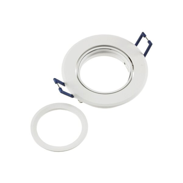 Einbaustrahler "CTE-84R WS" Rund Ø84mm Einbau Ø68mm, neigbar, Clip Ring