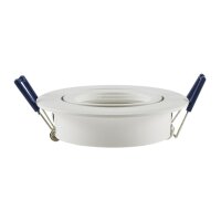 Einbaustrahler "CTE-84R WS" Rund Ø84mm Einbau Ø68mm, neigbar, Clip Ring