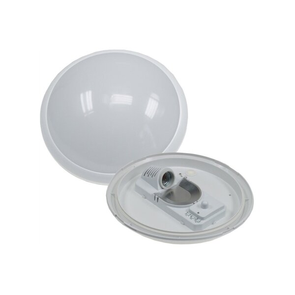 Deckenleuchte LAGOA mit HF-Bewegungsmelder – E27, IP44, Ø 30 cm