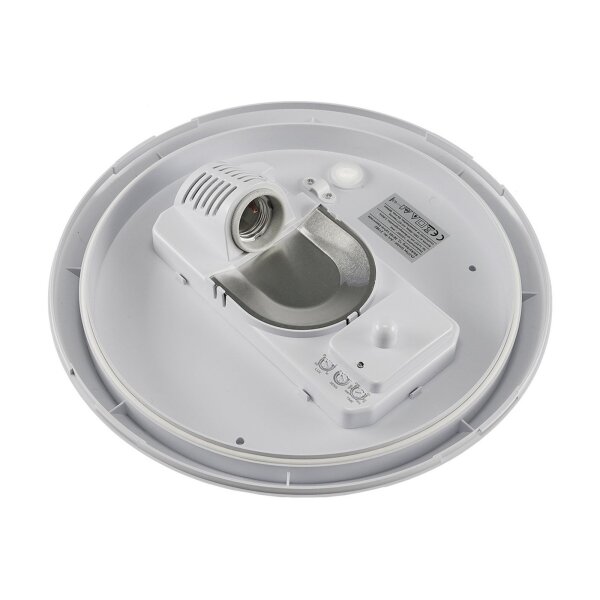 Deckenleuchte LAGOA mit HF-Bewegungsmelder – E27, IP44, Ø 30 cm