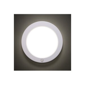 LED Deckenleuchte "BUTON" mit PIR-Sensor Ø 23cm, 18W, 3000/4000/6000k