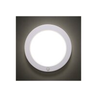 LED Deckenleuchte "BUTON" mit PIR-Sensor Ø 23cm, 18W, 3000/4000/6000k