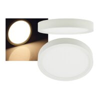 LED Deckenleuchte "Santano 12w" Ø 17cm, 12W, 1320lm, 3000K warmweiß
