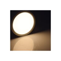 LED Deckenleuchte "Santano 12w" Ø 17cm, 12W, 1320lm, 3000K warmweiß