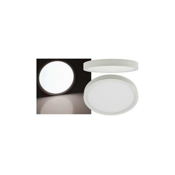 LED Deckenleuchte "Santano 18n" Ø 22,5cm, 18W, 1810lm, 4200K neutralweiß