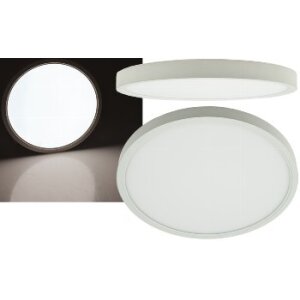 LED Deckenleuchte "Santano 24n" Ø 30cm, 24W, 2350lm, 4200K neutralweiß