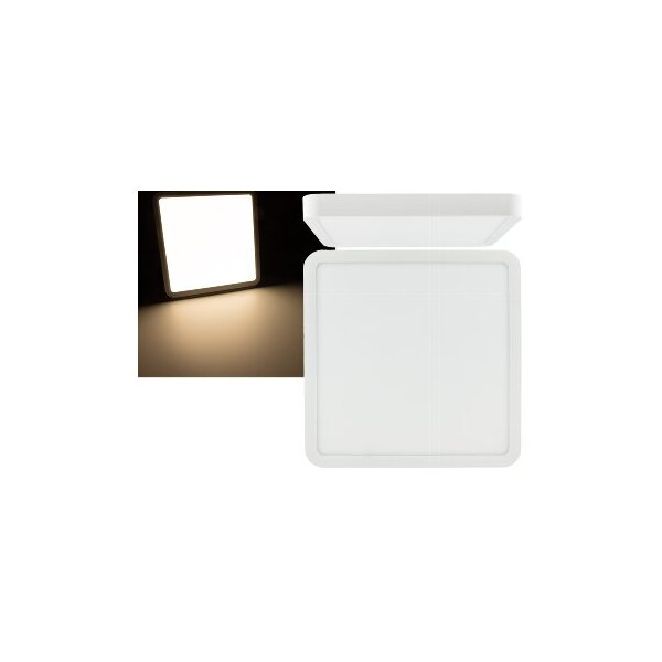 LED Deckenleuchte "Santano 36 Qw" 30x30cm, 32W, 2928lm, 2900K warmweiß